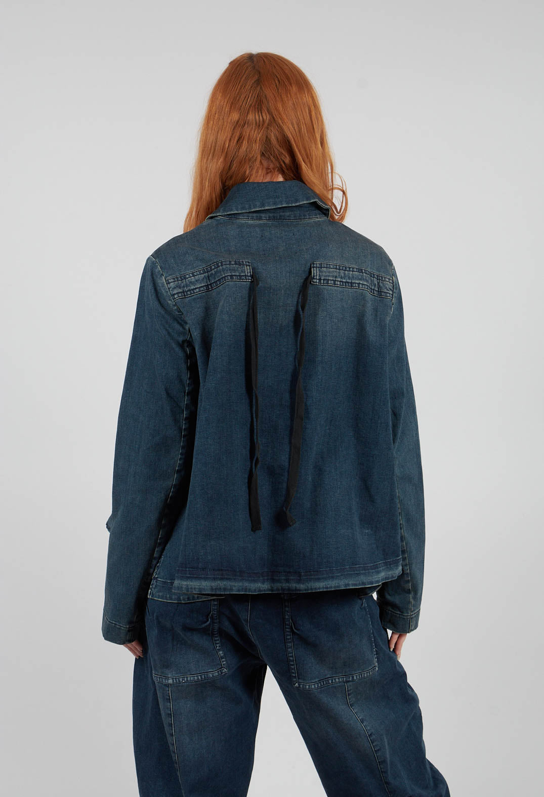 Honey Denim Jacket in Blue