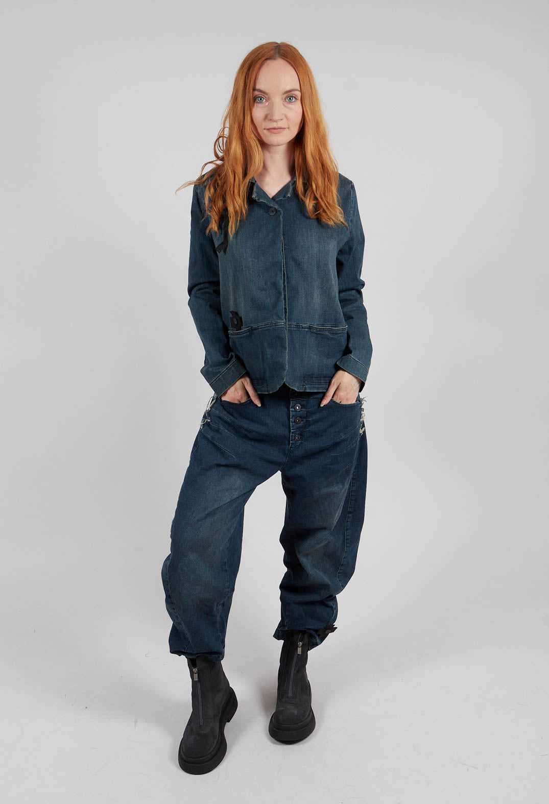 Honey Denim Jacket in Blue