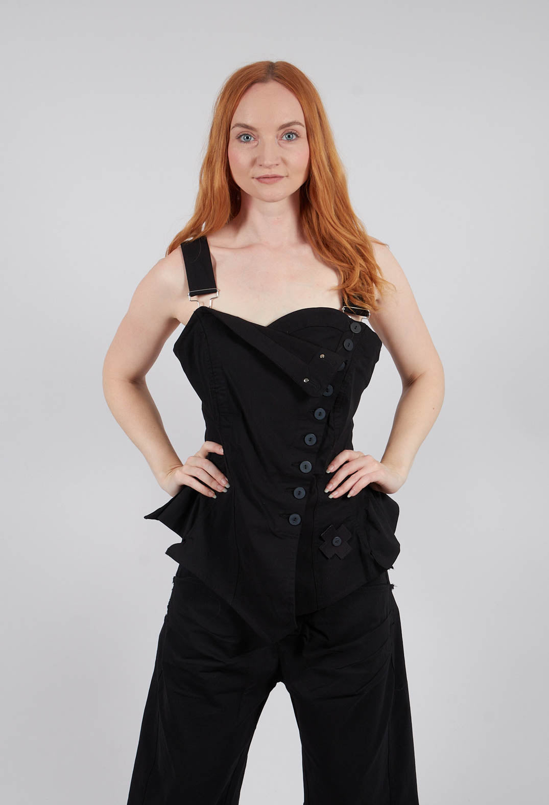 The Attraction Corset in Black