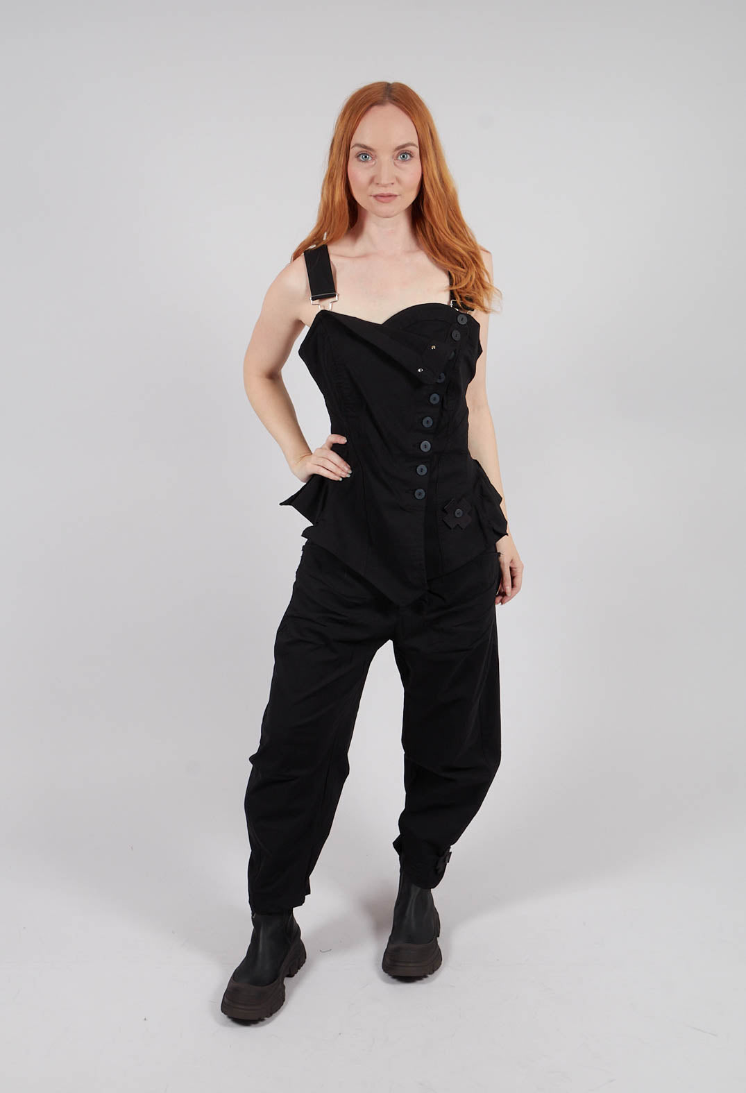 The Attraction Corset in Black