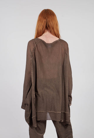 M Square Top in Chocolate