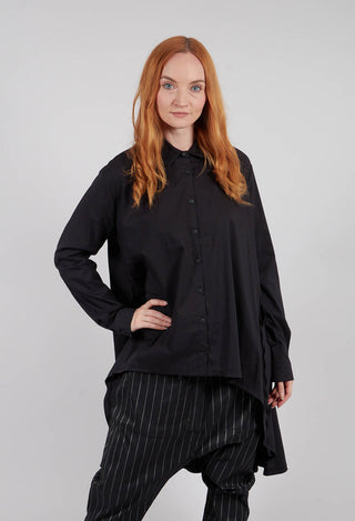 To Tie Two Shirt in Black