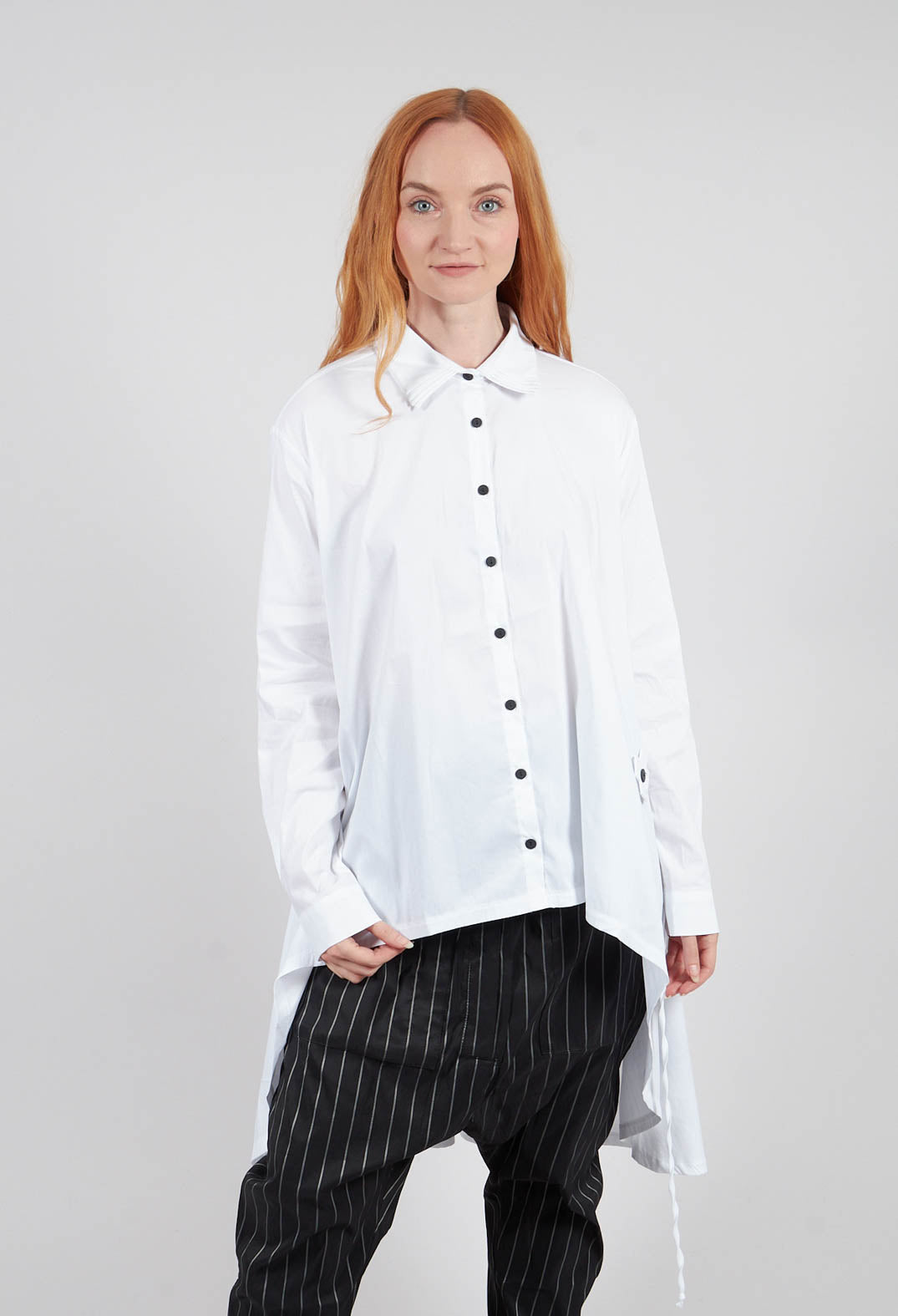 To Tie Two Shirt in White
