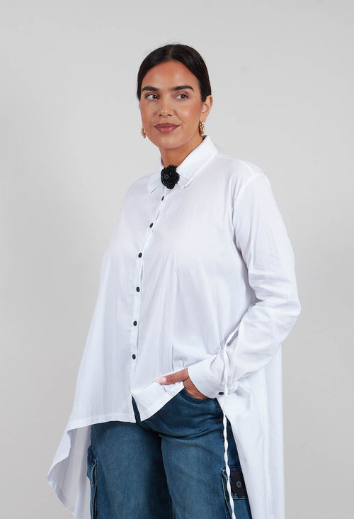 To Tie Two Shirt in White