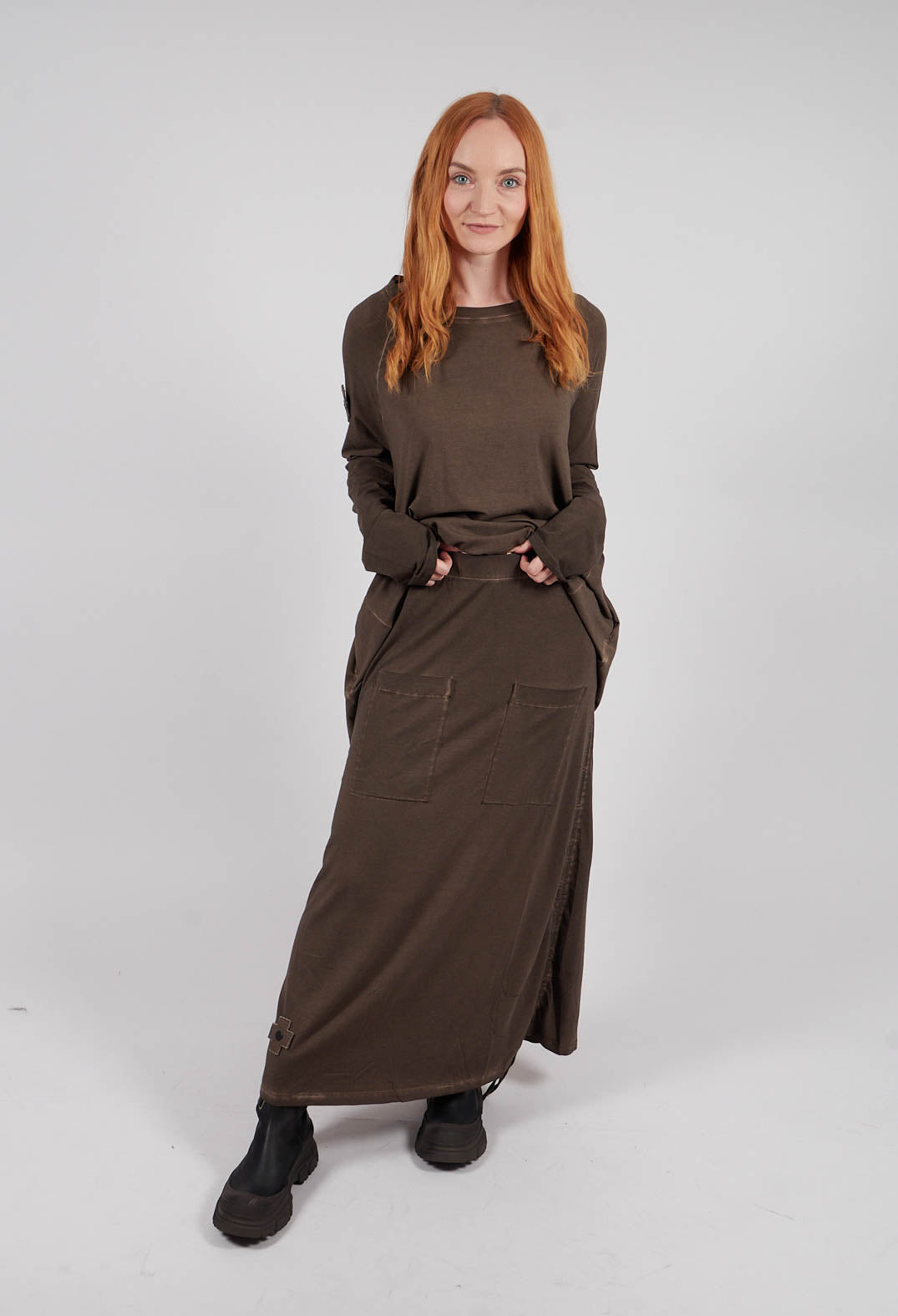 Pen Skirt Three in Chocolate