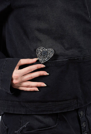 Plu Couture Heart in Silver