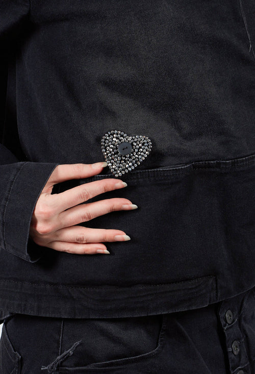 Plu Couture Heart in Silver