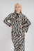 Noce Blouse in Black and Beige