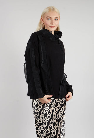 Ziri Top in Black