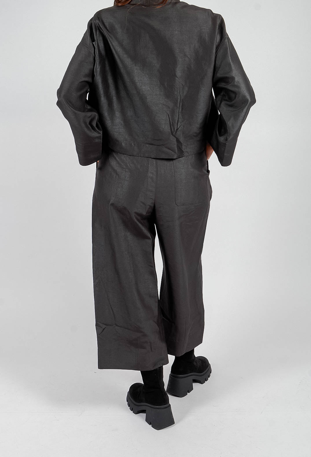 Palazzo Trouser in Clay Dyeing