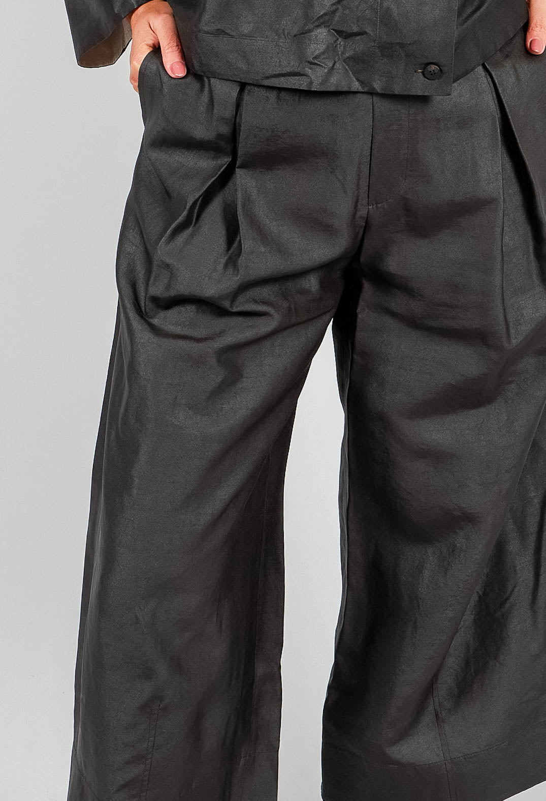 Palazzo Trouser in Clay Dyeing