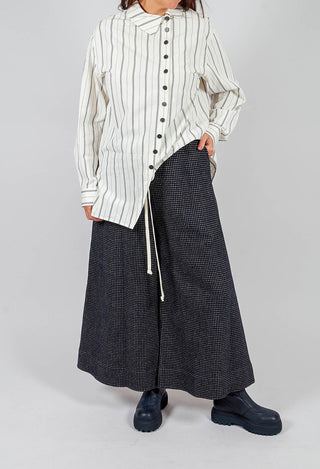Drawstring Trouser in Navy