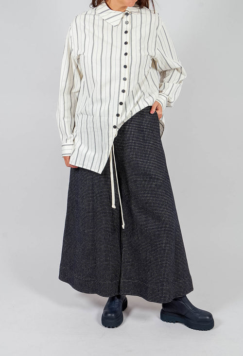Drawstring Trouser in Navy