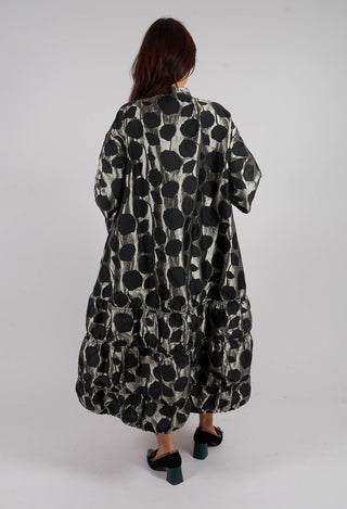Flowerbomb Long Dress in Black