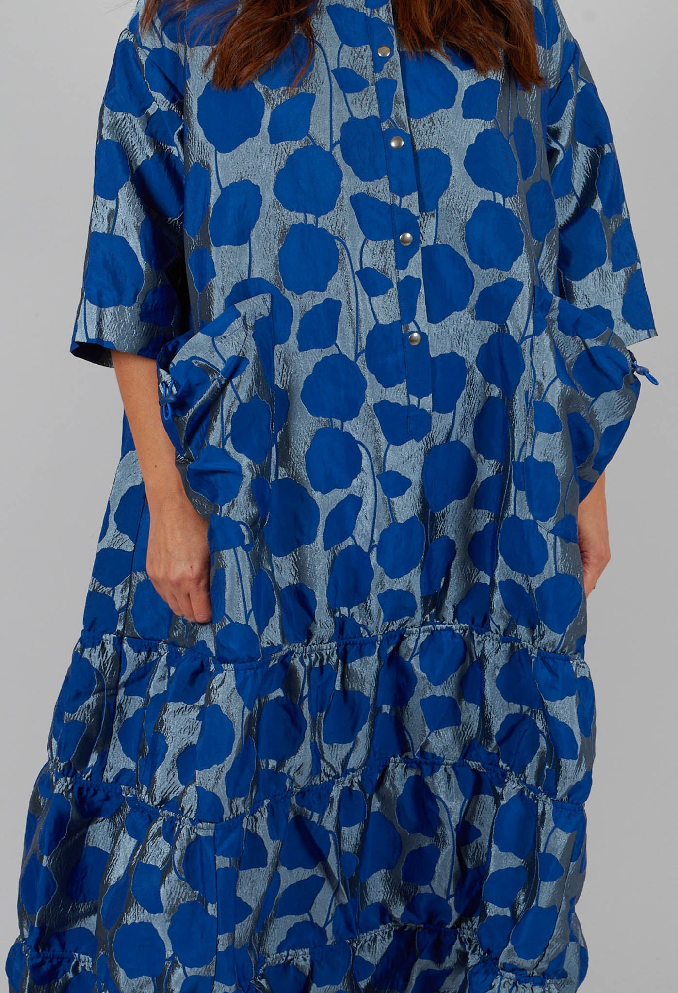 Flowerbomb Long Dress in Blue Olivia May Flowerbomb Long Dress in Blue Olivia May