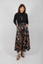 Kuhaki Dress with High Neck in Black