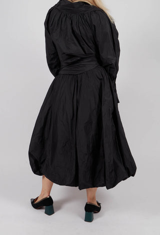 Puffball Skirt in Black