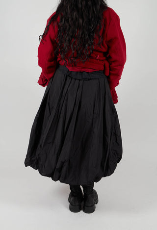 Puffball Skirt in Black