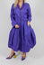 Puffball Skirt in Indigo