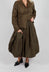 Puffball Skirt in Kaki