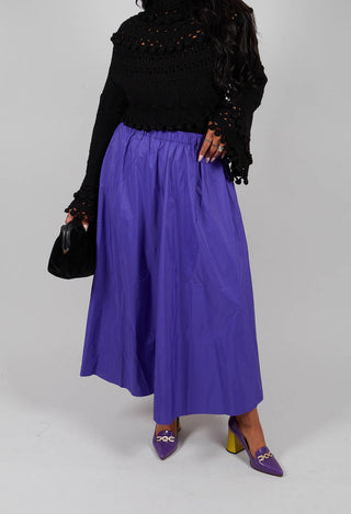A-Line Skirt in Indigo