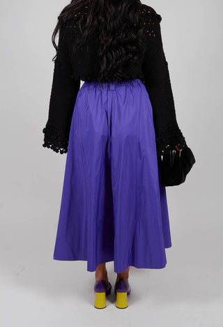 A-Line Skirt in Indigo