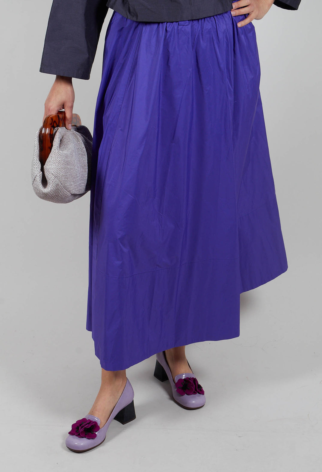A-Line Skirt in Indigo