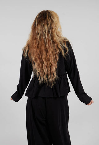 Cropped Jacket in Black