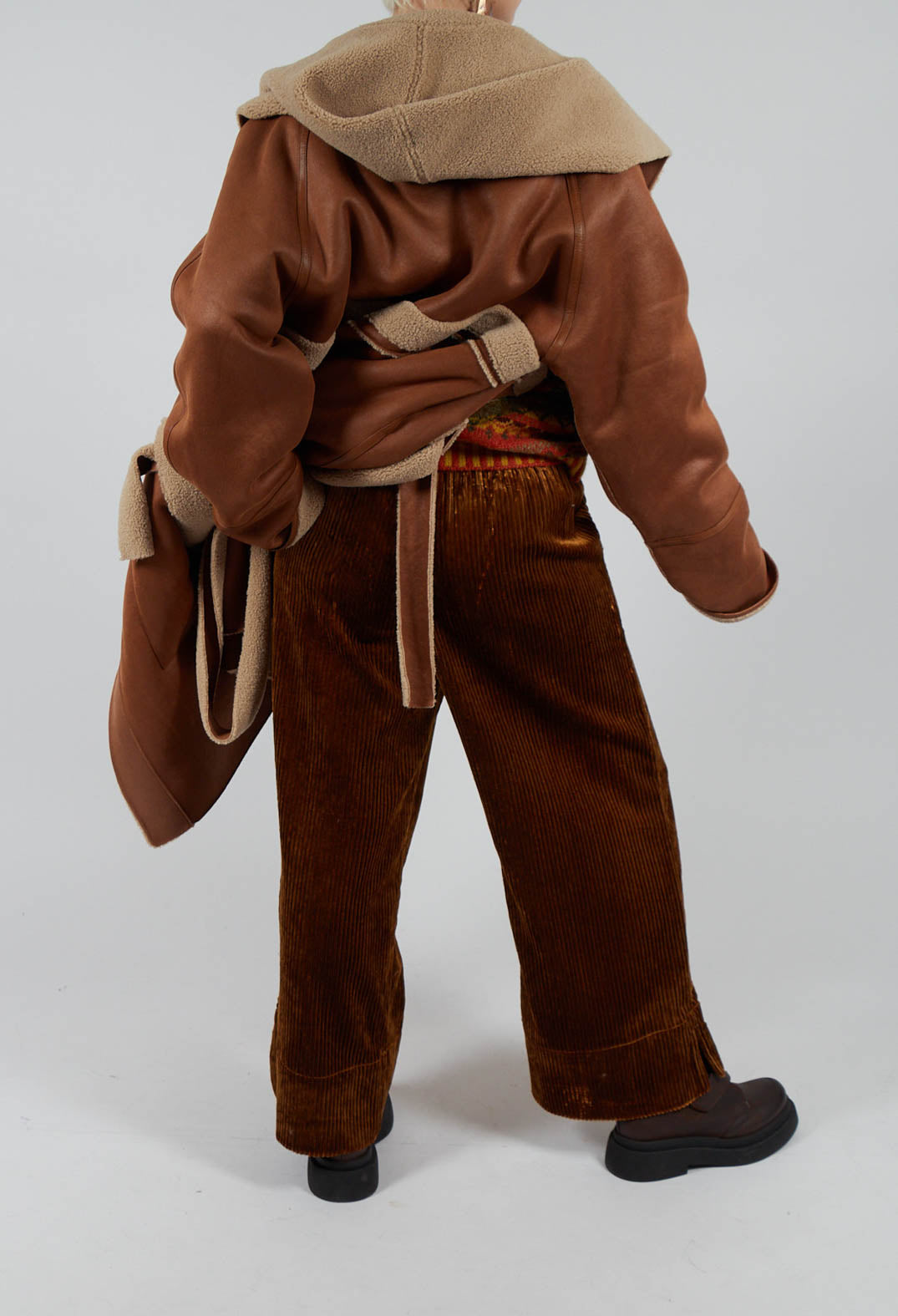 Ido Trousers in Gold