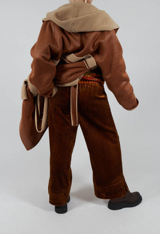 Ido Trousers in Gold