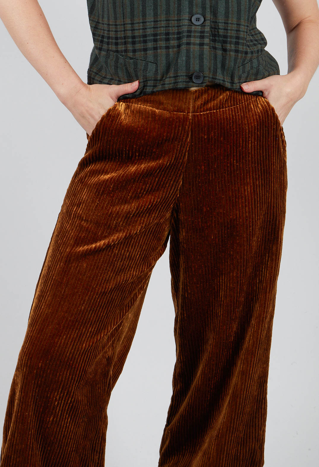 Ido Trousers in Gold