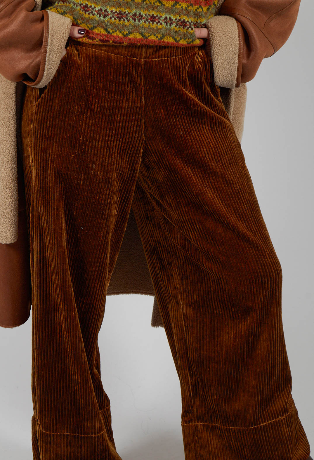 Ido Trousers in Gold