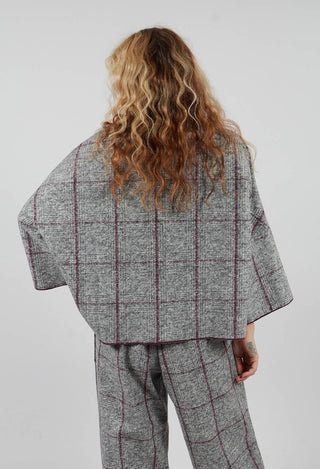 Dari Top in Graphite and Garnet