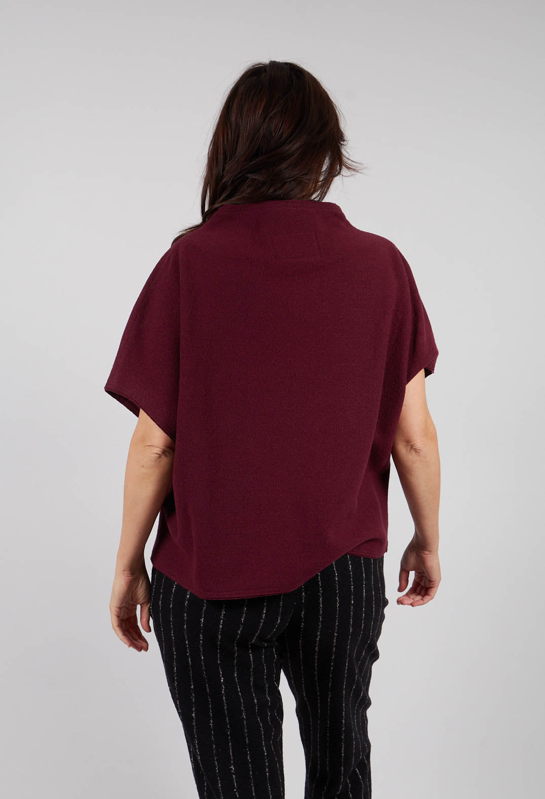 Vapi Top in Garnet