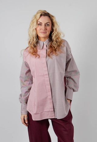 Vidin Blouse in Garnet