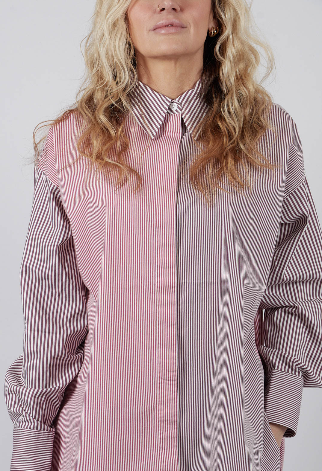 Vidin Blouse in Garnet