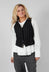 Kazamar Waistcoat in Black Onyx Stripe