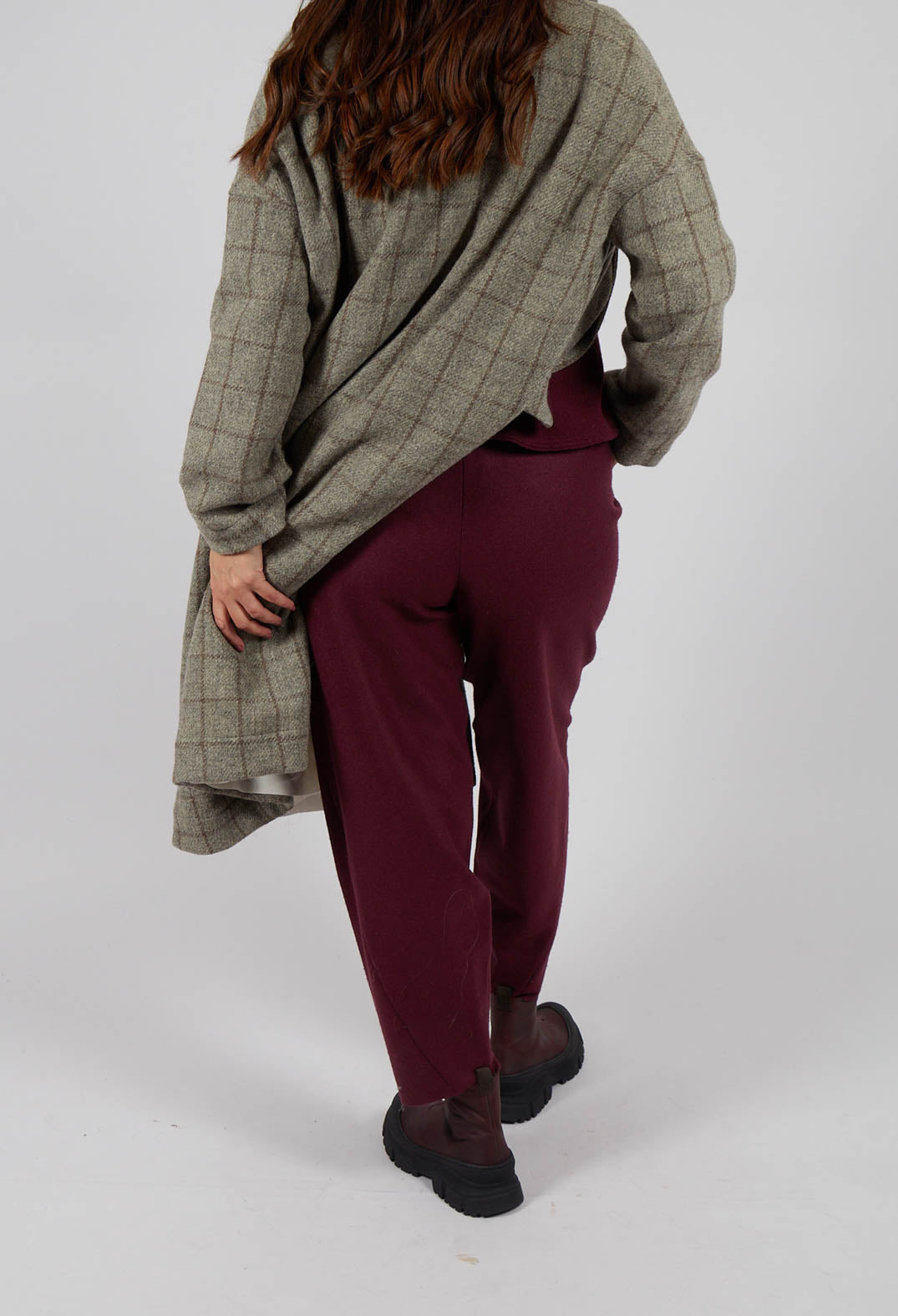 Sipa Trousers in Garnet