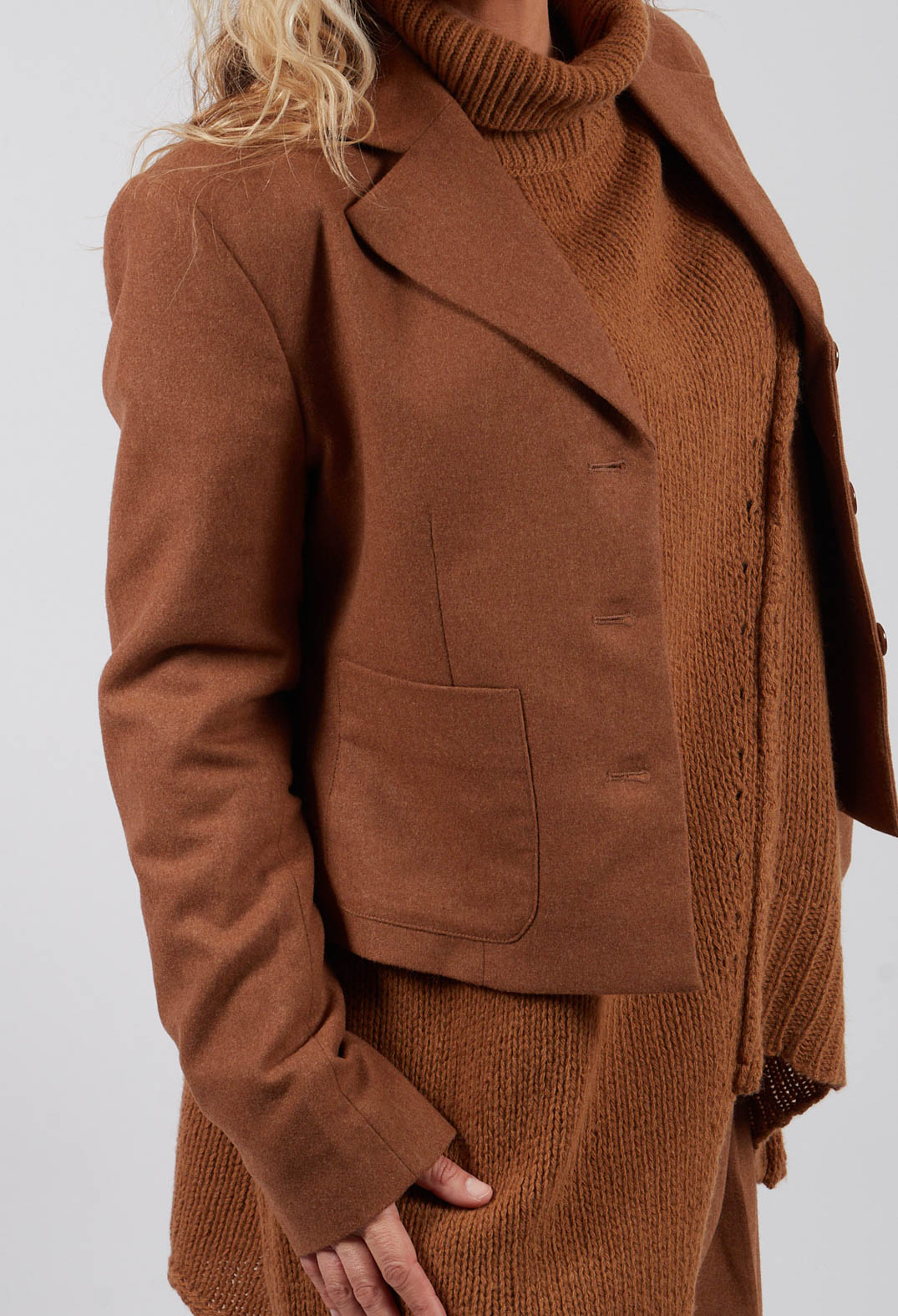 Chloe Blazer in Camel