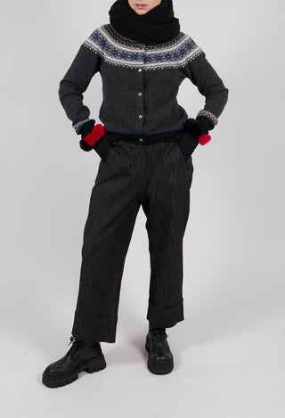 Zoe Trousers in Black Gaf