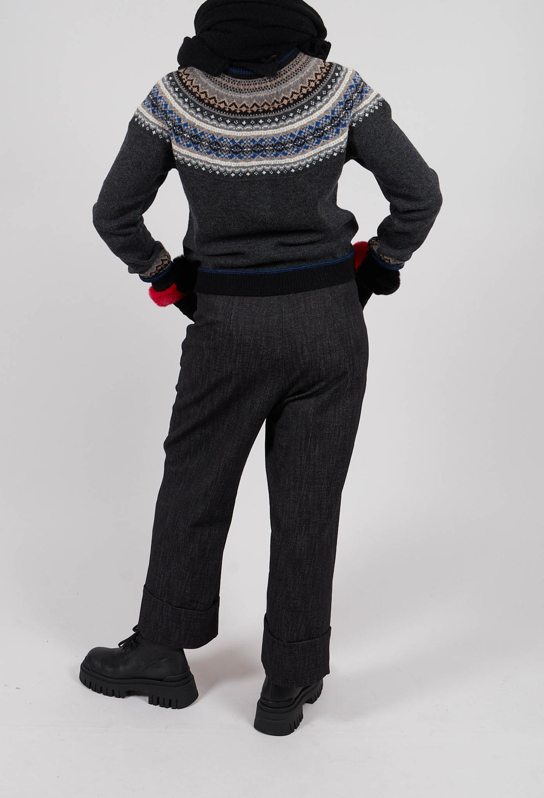 Zoe Trousers in Black Gaf