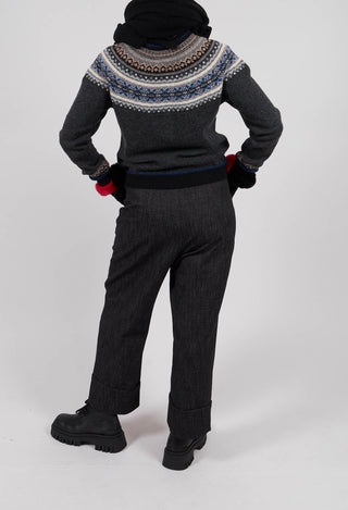 Zoe Trousers in Black Gaf