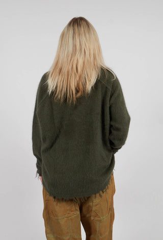 Loose Fit Jumper in Pine - 2440703