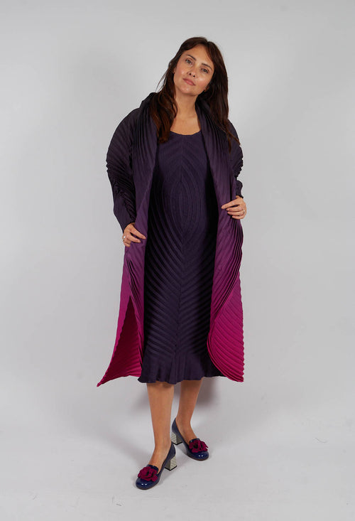 Classico Coat in Mulberry