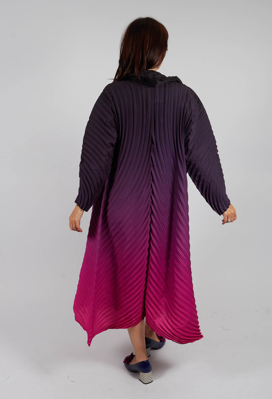 Classico Coat in Mulberry