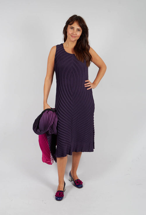 Classico Dress in Mulberry