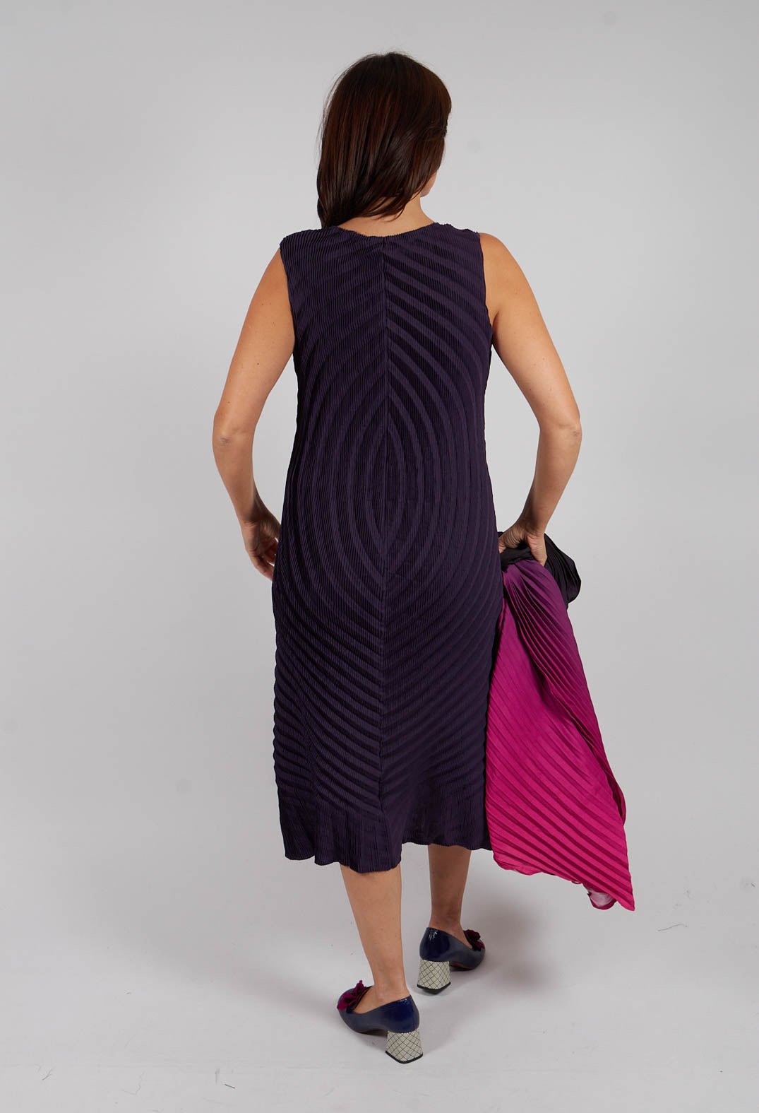 Classico Dress in Mulberry