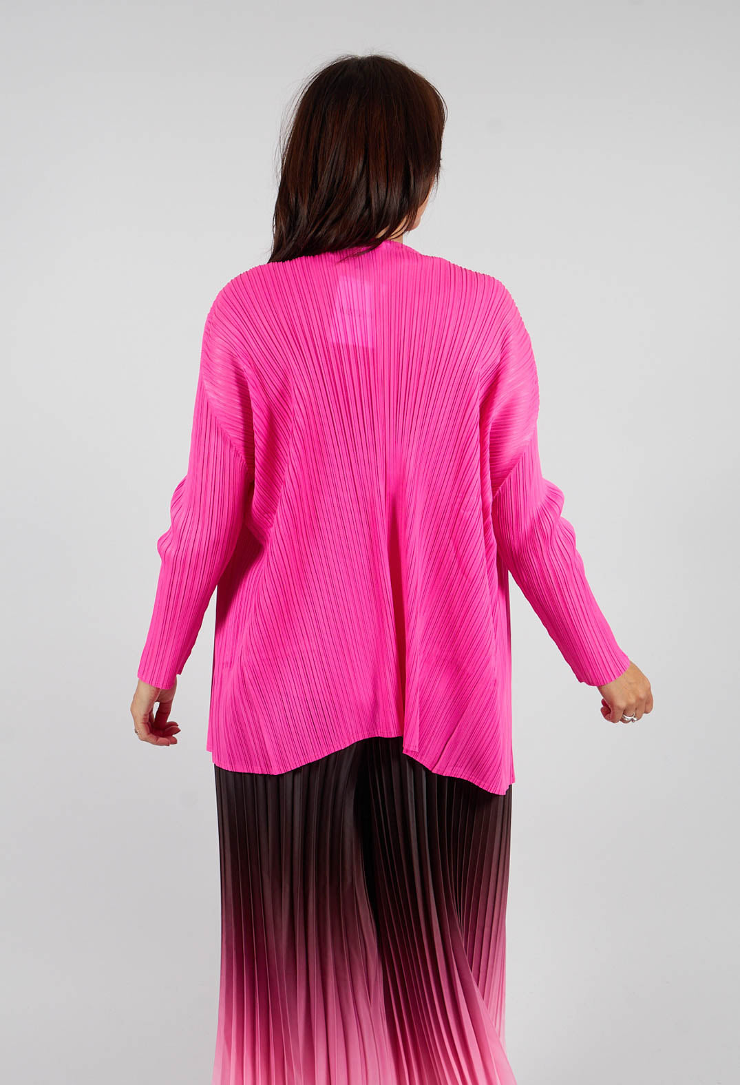Simply Pleat Jacket in Pink