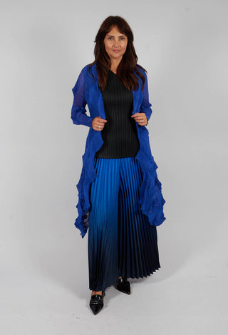 Jacqui Coat in Royal