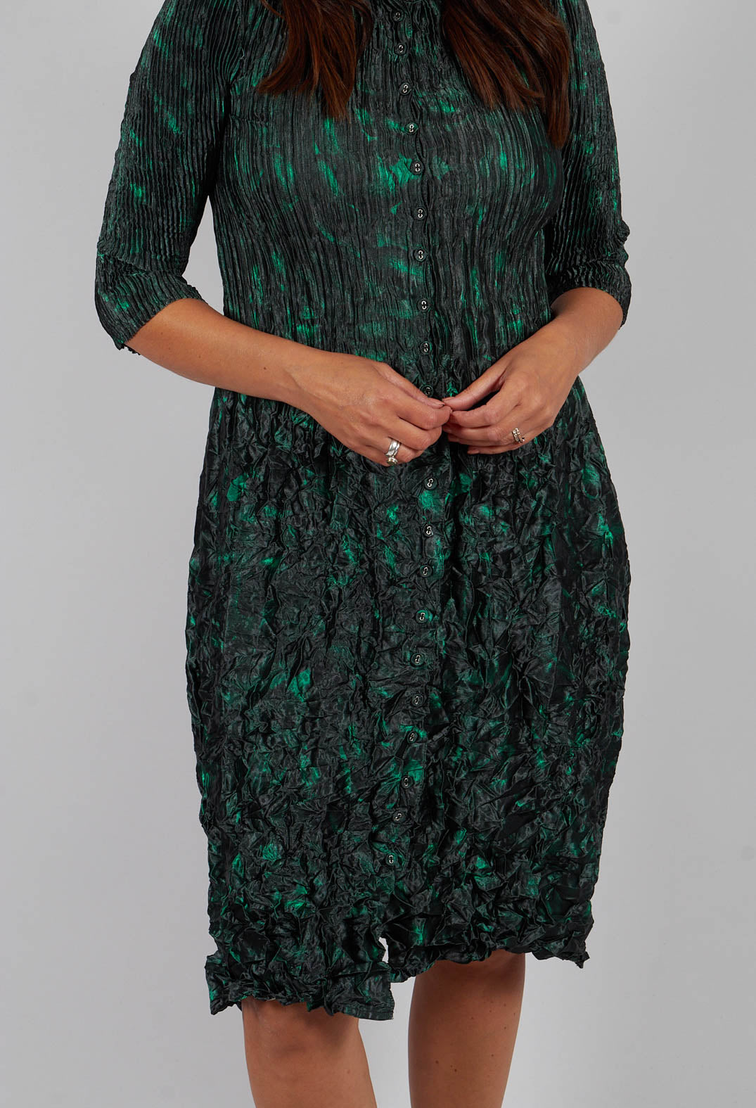 Nehru Coat Dress in Middle Earth